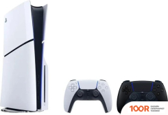 Игровая приставка Sony PLAYSTATION 5 SLIM (2 ГЕЙМПАДА, БЕЛЫЙ/ЧЕРНЫЙ) (69122)