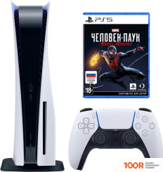 Игровая приставка Sony PLAYSTATION 5 + MARVEL SPIDER-MAN: MILES MORALES (ЦИФРОВОЙ КЛЮЧ) (69101)