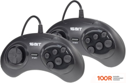 Игровая приставка Retro Genesis REMIX 8+16 BIT (2 ГЕЙМПАДА, 600 ИГР) (69082)