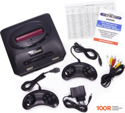 Игровая приставка Retro Genesis MODERN (2 ПРОВОДНЫХ ГЕЙМПАДА, 303 ИГРЫ) (69076)