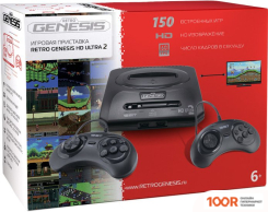 Игровая приставка Retro Genesis HD ULTRA 2 (2 ПРОВОДНЫХ ГЕЙМПАДА, 150 ИГР) (69072)