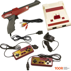 Игровая приставка Retro Genesis 8 BIT LASERGUN (2 ПРОВОДНЫХ ГЕЙМПАДА, СВЕТОВОЙ ПИСТОЛЕТ, 450 ИГР) (69068)