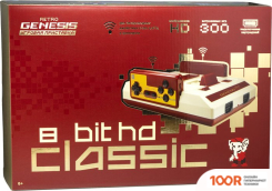 Игровая приставка Retro Genesis 8 BIT HD CLASSIC (2 ГЕЙМПАДА, 300 ИГР) (69066)