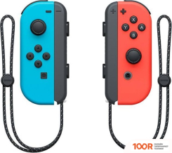 Игровая приставка Nintendo SWITCH OLED (ЧЕРНЫЙ, С НЕОНОВЫМИ JOY-CON) (69060)