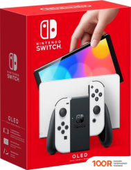 Игровая приставка Nintendo SWITCH OLED (БЕЛЫЙ) (69059)