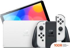 Игровая приставка Nintendo SWITCH OLED (БЕЛЫЙ) (69059)
