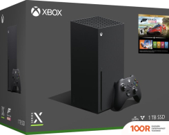 Игровая приставка Microsoft XBOX SERIES X + FORZA HORIZON 5 1TB (69034)
