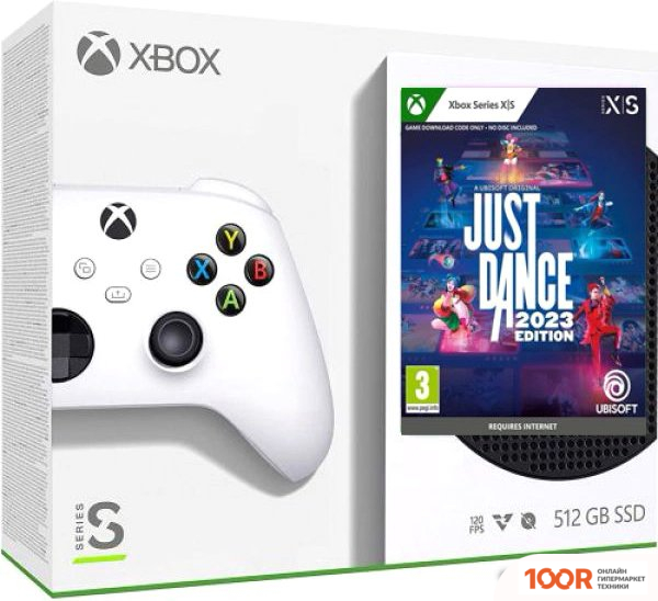 Игровая приставка Microsoft XBOX SERIES S JUST DANCE 2023 512GB (69030)