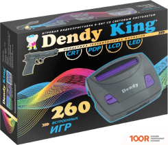 Игровая приставка Dendy KING (260 ИГР + СВЕТОВОЙ ПИСТОЛЕТ) (69000)
