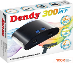Игровая приставка Dendy DRIVE (300 ИГР + СВЕТОВОЙ ПИСТОЛЕТ) (68996)
