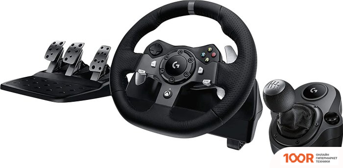Logitech G920 + G DRIVING FORCE SHIFTER (ДЛЯ XBOX ONE И XBOX SERIES X|S) (68733)
