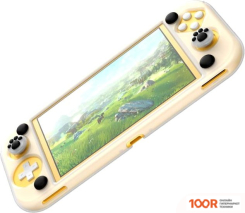 Baseus SW LITE CAT-PAW SILICONE CASE GS06L (БЕЛЫЙ/ЧЕРНЫЙ) (68545)