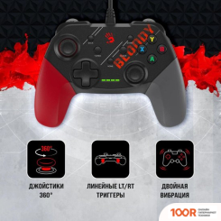 A4Tech BLOODY GP30 (ЧЕРНЫЙ/КРАСНЫЙ) (68484)