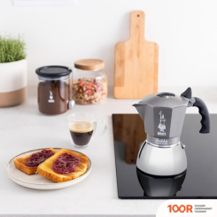 Bialetti BRIKKA (4 ПОРЦИИ, СЕРЫЙ) (67970)
