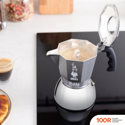 Bialetti BRIKKA (4 ПОРЦИИ, СЕРЫЙ) (67970)