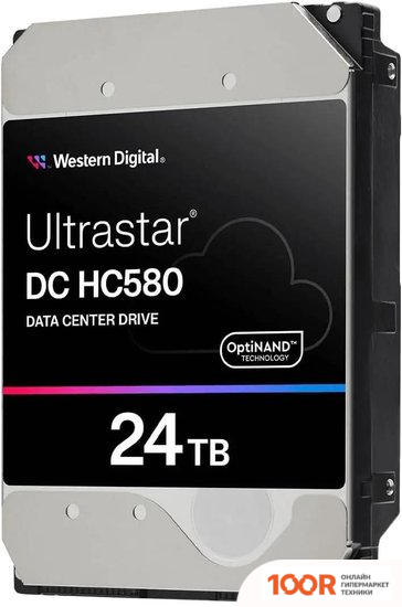 Жесткий диск WD ULTRASTAR DC HC580 24TB WUH722424ALE6L4 (67912)
