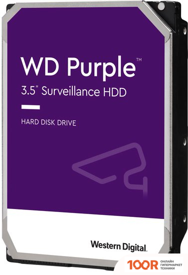 Жесткий диск WD PURPLE SURVEILLANCE 8TB WD84PURU (67870)