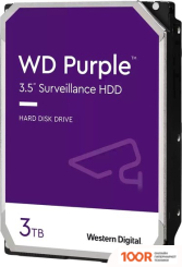 Жесткий диск WD PURPLE 3TB WD33PURZ (67836)