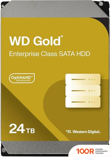 Жесткий диск WD GOLD 24TB WD242KRYZ (67825)