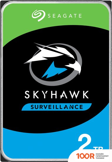 Жесткий диск Seagate SKYHAWK LITE SURVEILLANCE 2TB ST2000VX007 (67673)