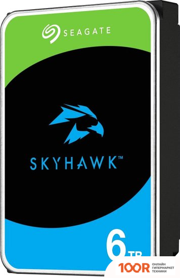 Жесткий диск Seagate SKYHAWK AI 6TB ST6000VX009 (67669)