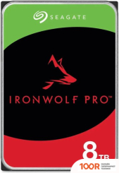 Жесткий диск Seagate IRONWOLF PRO 8TB ST8000NT001 (67661)