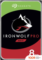 Жесткий диск Seagate IRONWOLF PRO 8TB ST8000NE001 (67660)