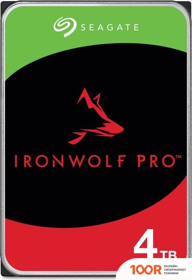 Жесткий диск Seagate IRONWOLF PRO 4TB ST4000NT001 (67659)