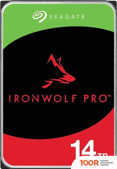 Жесткий диск Seagate IRONWOLF PRO 14TB ST14000NT001 (67653)