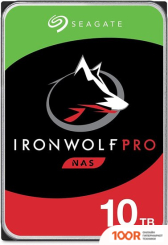 Жесткий диск Seagate IRONWOLF PRO 10TB ST10000NE000 (67650)