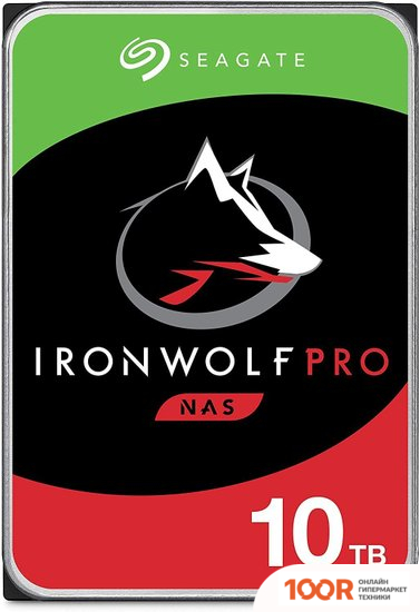 Жесткий диск Seagate IRONWOLF PRO 10TB ST10000NE000 (67650)