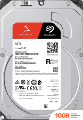 Жесткий диск Seagate IRONWOLF 8TB ST8000VN002 (67649)