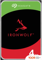 Жесткий диск Seagate IRONWOLF 4TB ST4000VN006 (67646)