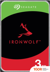 Жесткий диск Seagate IRONWOLF 3TB ST3000VN006 (67645)