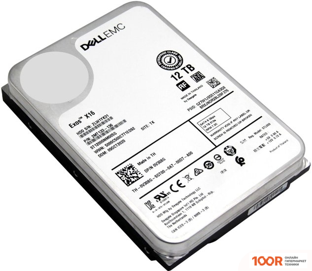 Жесткий диск Dell SEAGATE EXOS X16 12TB ST12000NM005G (67399)