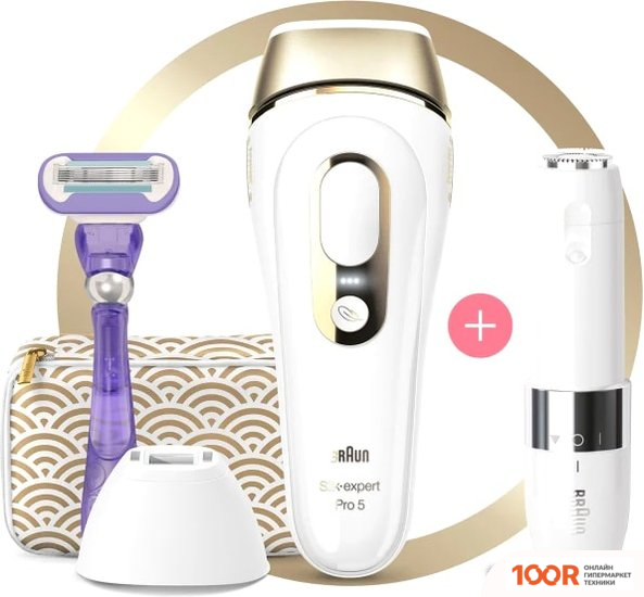 Эпилятор Braun SILK-EXPERT PRO 5 PL5139 IPL (67216)