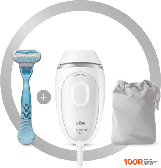 Эпилятор Braun SILK-EXPERT MINI PL1124 (67201)