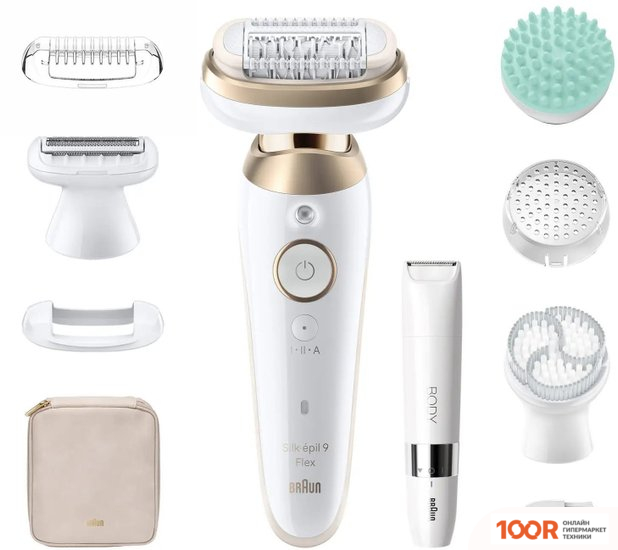 Эпилятор Braun SILK-EPIL 9 FLEX SES9481 3D (67184)