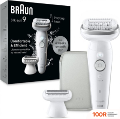 Эпилятор Braun SILK-EPIL 9 9-041 (СЕРЕБРИСТЫЙ) (67172)