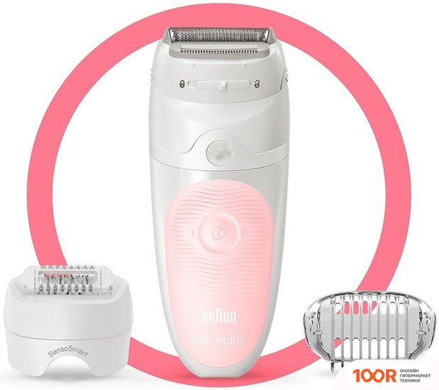 Эпилятор Braun SILK-EPIL 5 SENSOSMART 5/620 (67159)