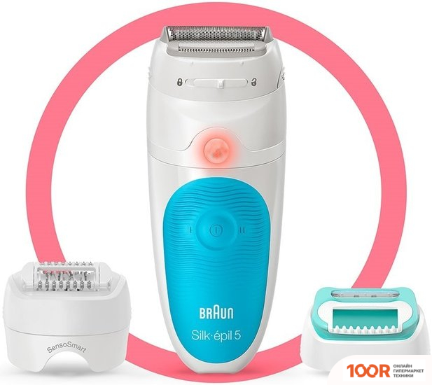 Эпилятор Braun SILK-EPIL 5 SENSOSMART 5/610 (67158)
