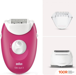Эпилятор Braun SILK-EPIL 3 SE 3-276 (67145)