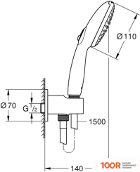 Grohe TEMPESTA 110 26406003 (64250)