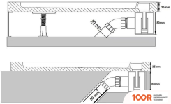 Душевой поддон WeltWasser TRR 90 90X90 (62141)