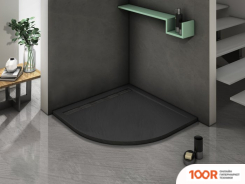 Душевой поддон WeltWasser TRR 100 STONE-BL 100X100 (62128)