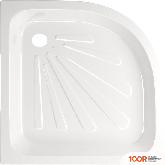 Душевой поддон Tivoli 80X80X15 (ПОЛУКРУГЛЫЙ) (62044)