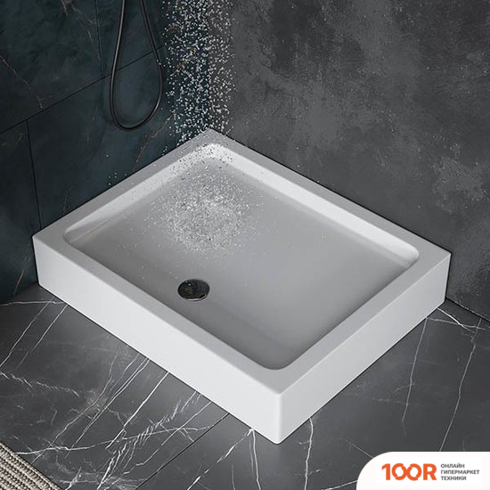 Душевой поддон Roxen CASPIA 20 54060-100-20 100Х80 (62002)