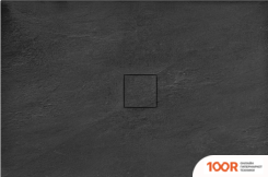 Душевой поддон Rea STONE 100X80 (ЧЕРНЫЙ) (61900)