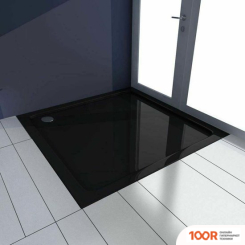 Душевой поддон Rea SAVOY 90X90 (ЧЕРНЫЙ) (61899)