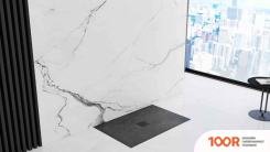 Душевой поддон Rea ROCK 120X80 (ЧЕРНЫЙ) (61893)